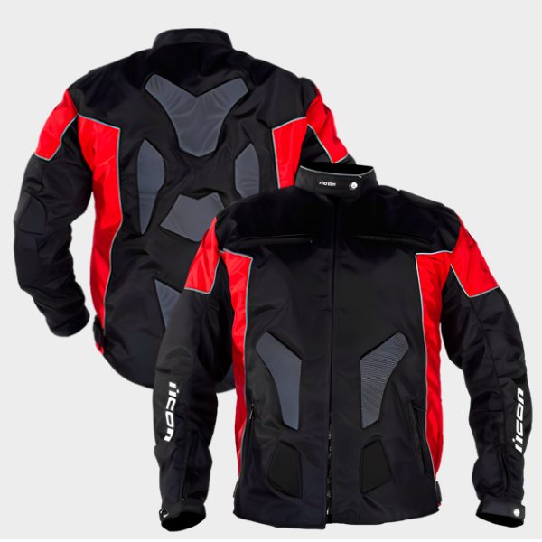 Chaqueta Tortuga Negra-Rojo