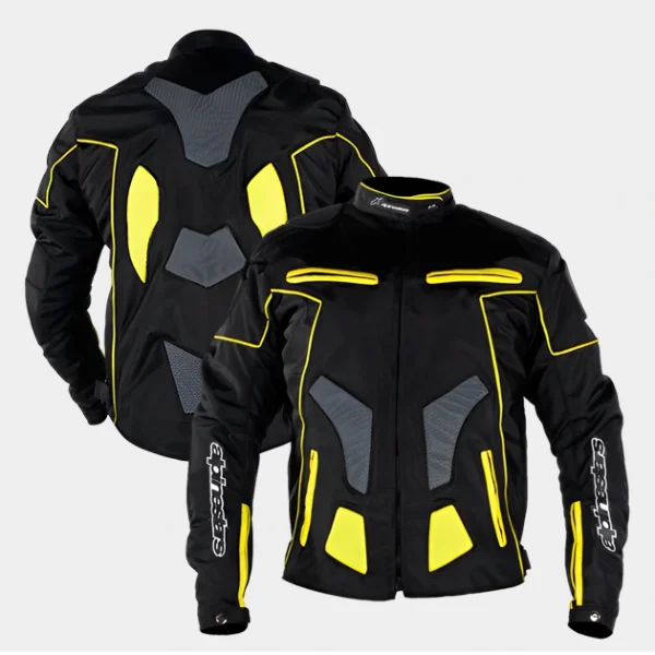 Chaqueta Tortuga Negra Amarillo