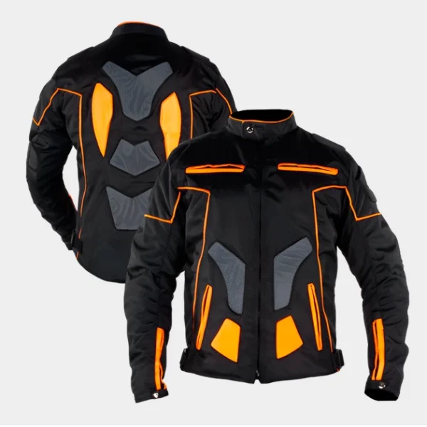 Chaqueta Tortuga Negra Naranja